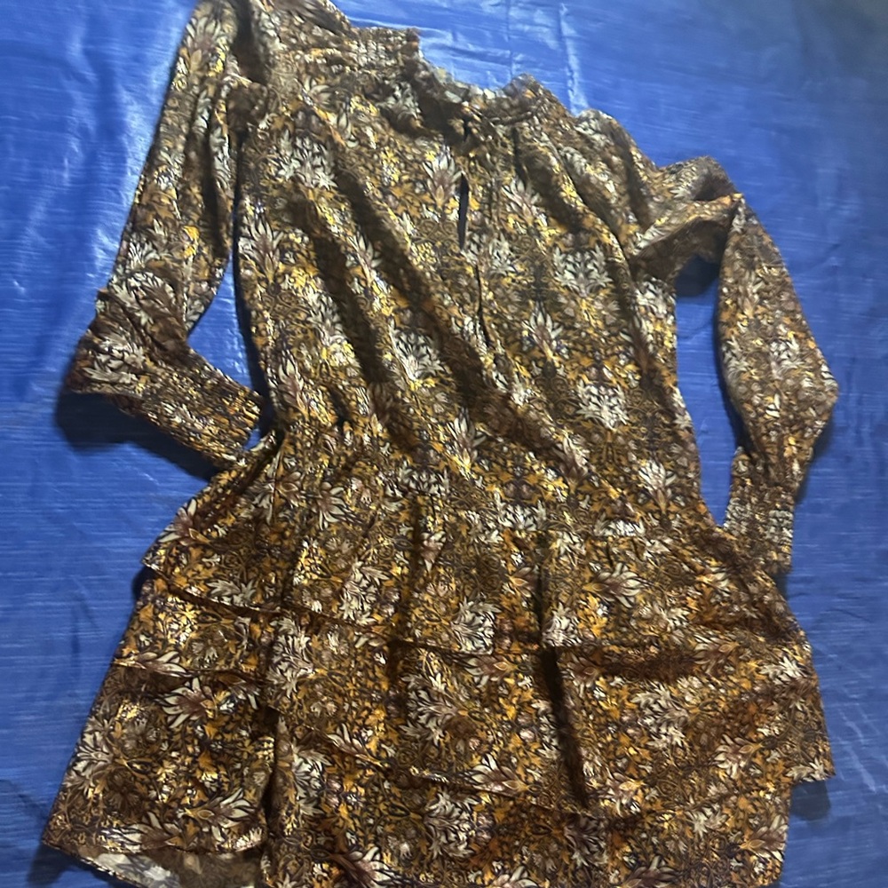 Floral Brown Dress